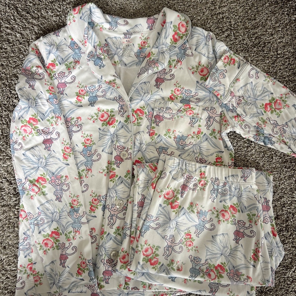 ROLLER RABBIT X LOVESHACKFANCY pajamas